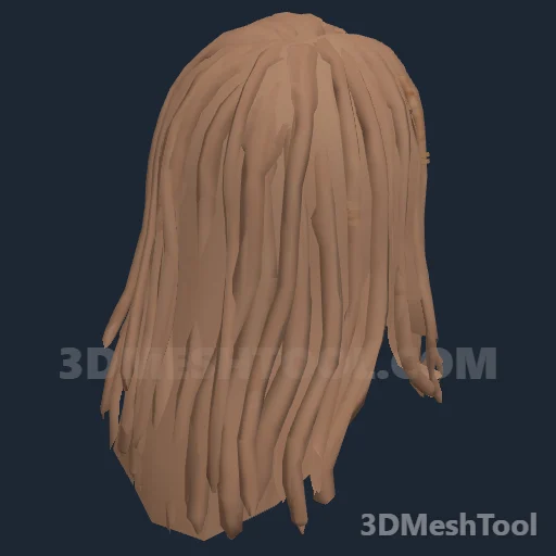 CLOTHING_ITEM_F_HAIR_301_STRAWBERRY_BLONDE: foto do modelo no RedM (RDR2)