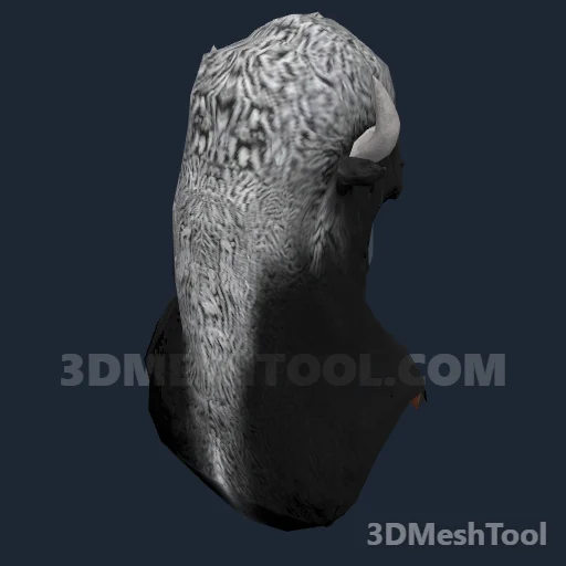 CLOTHING_ITEM_F_HAT_237_BUFFALO_VAR_002: foto do modelo no RedM (RDR2)
