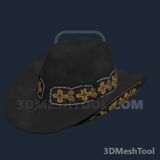 CLOTHING_ITEM_F_HAT_306: foto do modelo no RedM (RDR2)
