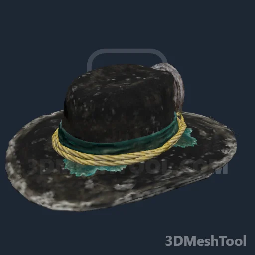 CLOTHING_ITEM_F_HAT_316_TINT_001: foto do modelo no RedM (RDR2)