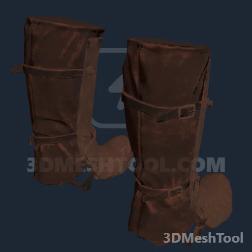 CLOTHING_ITEM_F_JUGGERNAUT_SPATS_006: foto do modelo no RedM (RDR2)