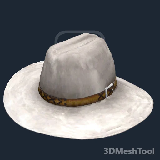 CLOTHING_ITEM_F_RANCHER_HAT_VAR_001: foto do modelo no RedM (RDR2)