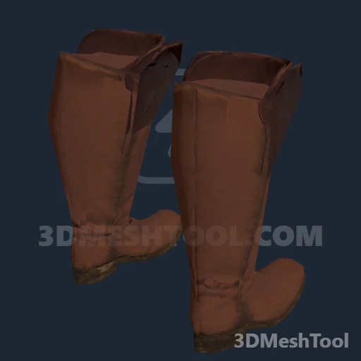 CLOTHING_ITEM_F_ROUGHRIDER_BOOTS_000: foto do modelo no RedM (RDR2)