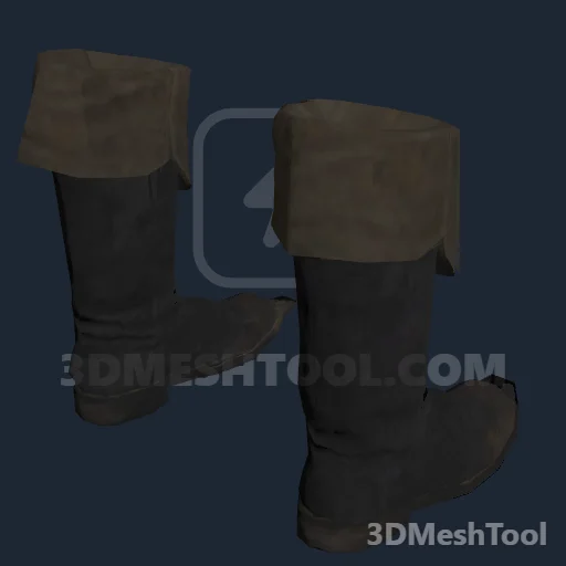 CLOTHING_ITEM_F_SEASONAL_000_BOOTS_000: foto do modelo no RedM (RDR2)