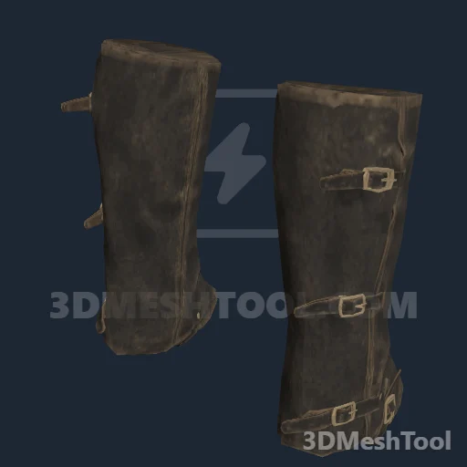 CLOTHING_ITEM_F_SPATS_002: foto do modelo no RedM (RDR2)