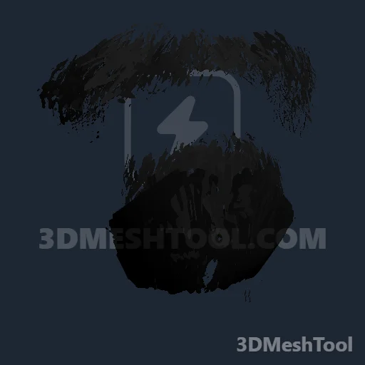CLOTHING_ITEM_M_BEARD_015_JET_BLACK - hash 0x23DE41A5 / 601768357: foto no RedM (RDR2)
