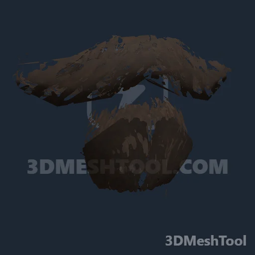 CLOTHING_ITEM_M_BEARD_016_DARKEST_BROWN - hash 0xA53192F0 / 2771489520: foto no RedM (RDR2)