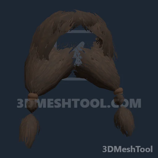 CLOTHING_ITEM_M_BEARD_019_DARKEST_BROWN: foto do modelo no RedM (RDR2)
