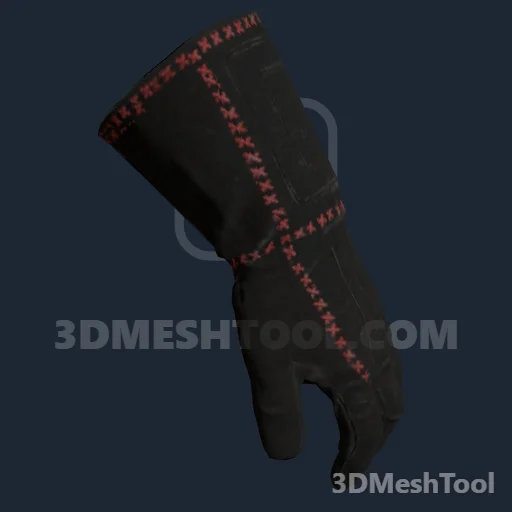 CLOTHING_ITEM_M_BLACKROSE_GLOVES_000: foto do modelo no RedM (RDR2)