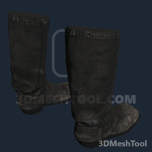 CLOTHING_ITEM_M_BOOTS_001 - hash 0x1C0B7ADB / 470514395: foto no RedM (RDR2)