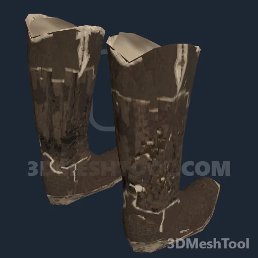 CLOTHING_ITEM_M_BOOTS_030: foto do modelo no RedM (RDR2)