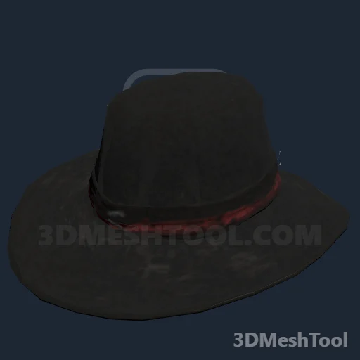 CLOTHING_ITEM_M_COPPERHEAD_HAT_000: foto do modelo no RedM (RDR2)