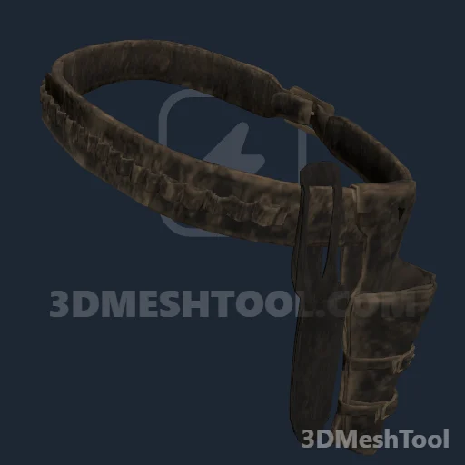 CLOTHING_ITEM_M_GUNBELT_008: foto do modelo no RedM (RDR2)