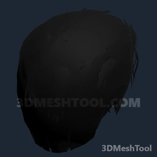 CLOTHING_ITEM_M_HAIR_002_JET_BLACK: foto do modelo no RedM (RDR2)