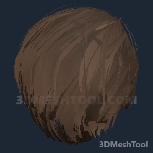 CLOTHING_ITEM_M_HAIR_003_BROWN: foto do modelo no RedM (RDR2)