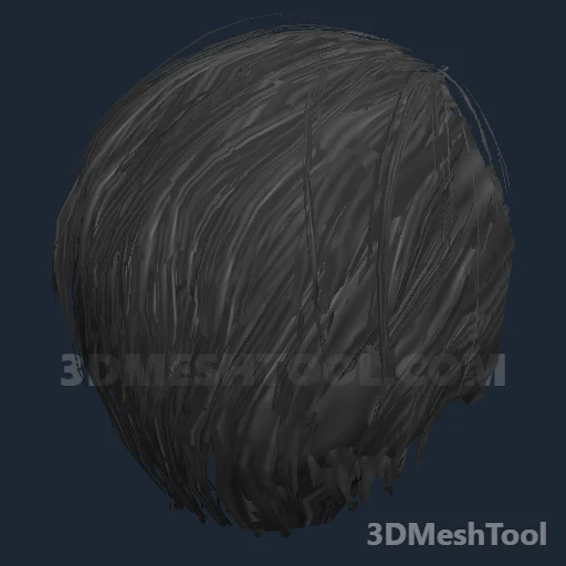 CLOTHING_ITEM_M_HAIR_003_DARK_GREY: foto do modelo no RedM (RDR2)