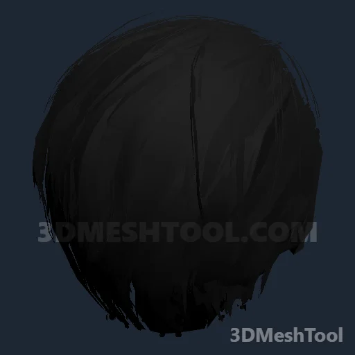 CLOTHING_ITEM_M_HAIR_003_JET_BLACK - hash 0x279F6291 / 664756881: foto no RedM (RDR2)