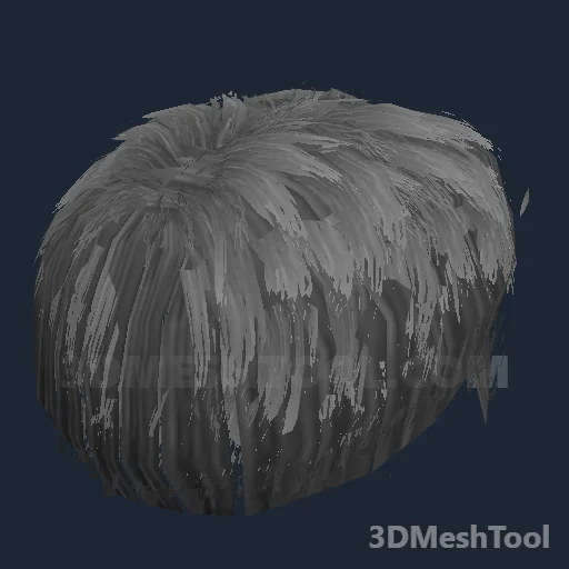 CLOTHING_ITEM_M_HAIR_006_GREY: foto do modelo no RedM (RDR2)