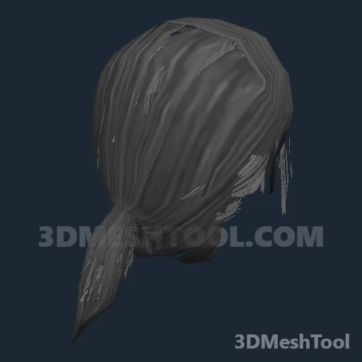 CLOTHING_ITEM_M_HAIR_008_GREY: foto do modelo no RedM (RDR2)