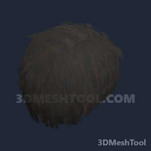 CLOTHING_ITEM_M_HAIR_009_DARKEST_BROWN: foto do modelo no RedM (RDR2)
