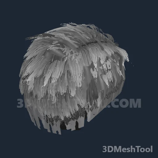 CLOTHING_ITEM_M_HAIR_009_LIGHT_GREY: foto do modelo no RedM (RDR2)