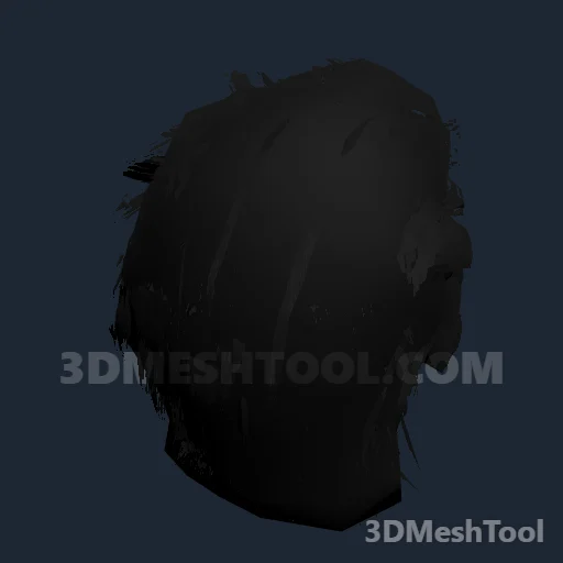CLOTHING_ITEM_M_HAIR_012_JET_BLACK: foto do modelo no RedM (RDR2)