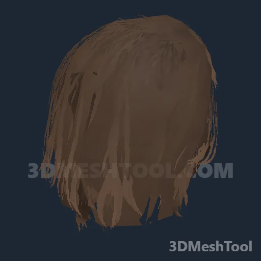 CLOTHING_ITEM_M_HAIR_013_BROWN: foto do modelo no RedM (RDR2)