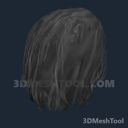 CLOTHING_ITEM_M_HAIR_013_DARK_GREY: foto do modelo no RedM (RDR2)