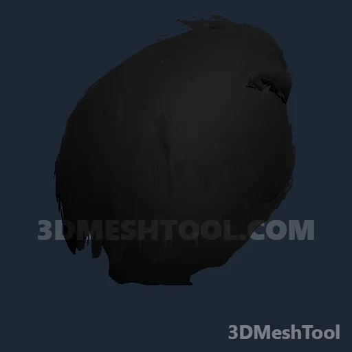 CLOTHING_ITEM_M_HAIR_014_JET_BLACK: foto do modelo no RedM (RDR2)