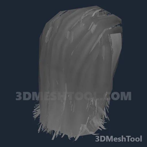 CLOTHING_ITEM_M_HAIR_020_GREY: foto do modelo no RedM (RDR2)