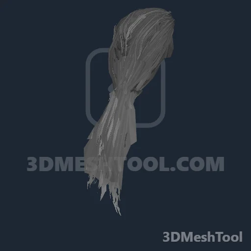 CLOTHING_ITEM_M_HAIR_025_GREY: foto do modelo no RedM (RDR2)
