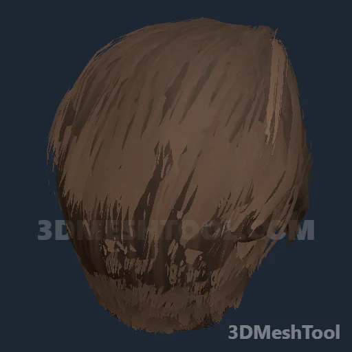 CLOTHING_ITEM_M_HAIR_028_BROWN - hash 0x0A626A37 / 174221879: foto no RedM (RDR2)
