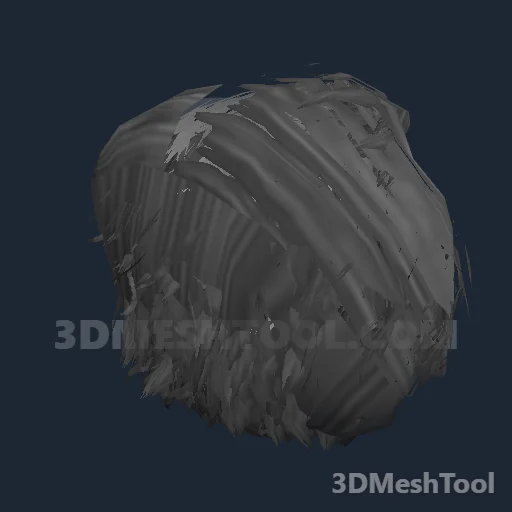 CLOTHING_ITEM_M_HAIR_300_GREY: foto do modelo no RedM (RDR2)