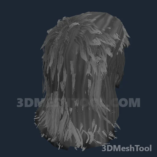 CLOTHING_ITEM_M_HAIR_302_GREY: foto do modelo no RedM (RDR2)