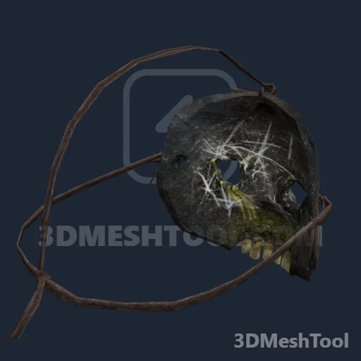 CLOTHING_ITEM_M_HALLOWEEN_MASK_001_VAR_002: foto do modelo no RedM (RDR2)