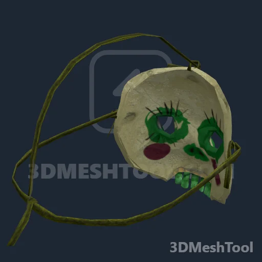 CLOTHING_ITEM_M_HALLOWEEN_MASK_001_VAR_004: foto do modelo no RedM (RDR2)