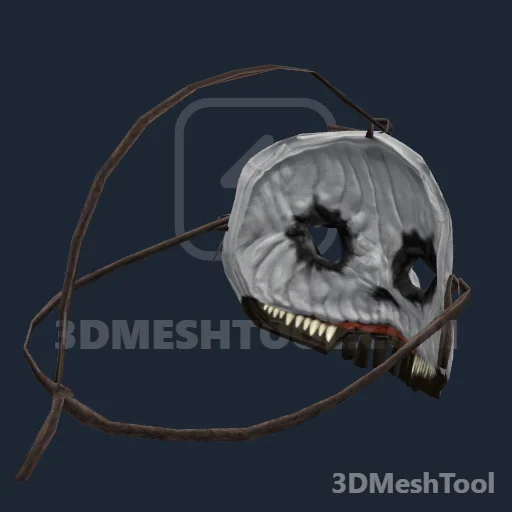 CLOTHING_ITEM_M_HALLOWEEN_MASK_001_VAR_006: foto do modelo no RedM (RDR2)