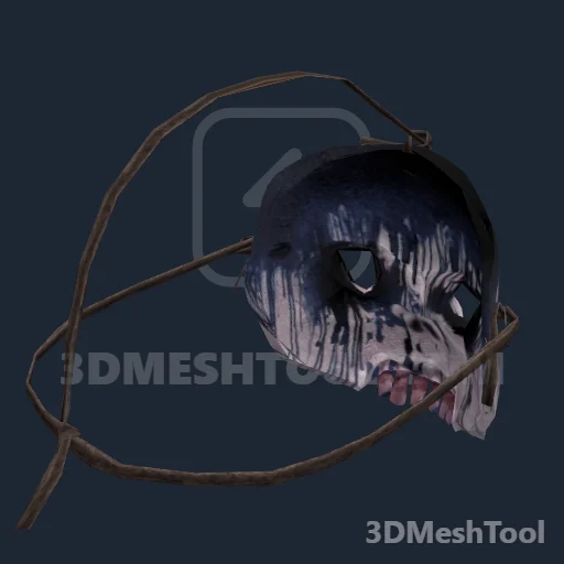 CLOTHING_ITEM_M_HALLOWEEN_MASK_001_VAR_008: foto do modelo no RedM (RDR2)