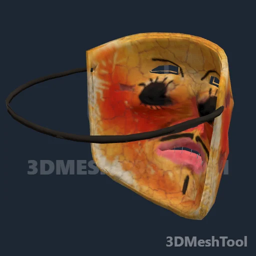 CLOTHING_ITEM_M_HALLOWEEN_MASK_002_VAR_002: foto do modelo no RedM (RDR2)