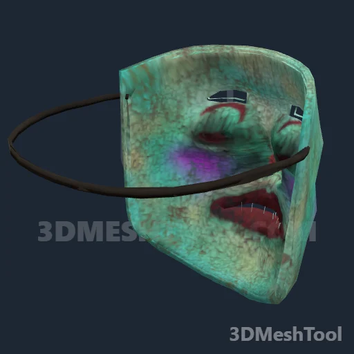 CLOTHING_ITEM_M_HALLOWEEN_MASK_002_VAR_010: foto do modelo no RedM (RDR2)