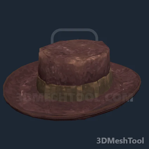 CLOTHING_ITEM_M_HAT_008 - hash 0x8A661245 / 2321945157: foto no RedM (RDR2)