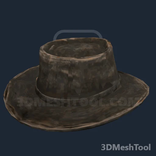 CLOTHING_ITEM_M_HAT_009: foto do modelo no RedM (RDR2)