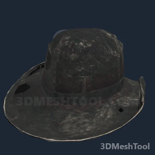 CLOTHING_ITEM_M_HAT_015: foto do modelo no RedM (RDR2)