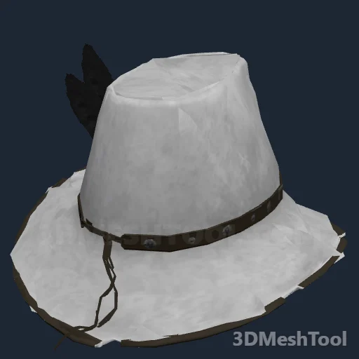 CLOTHING_ITEM_M_HAT_208: foto do modelo no RedM (RDR2)