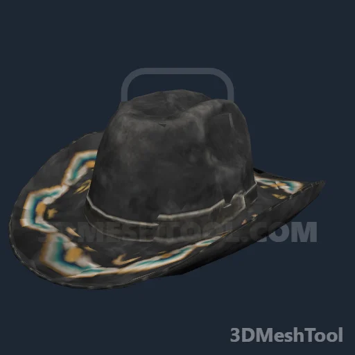 CLOTHING_ITEM_M_HAT_406_VAR_000: foto do modelo no RedM (RDR2)