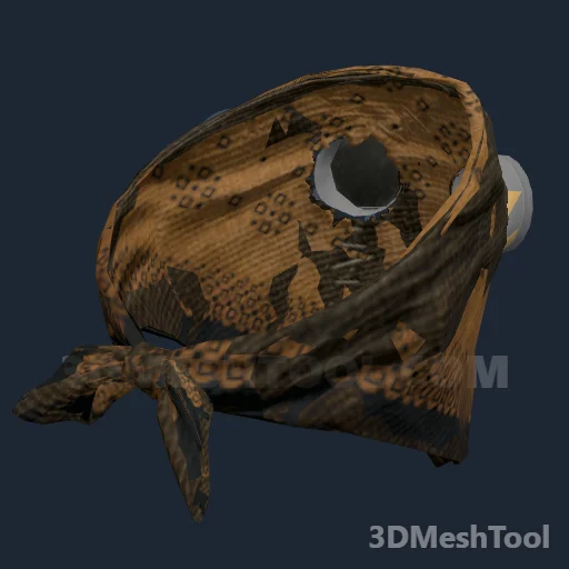 CLOTHING_ITEM_M_MASK_009_VAR_010: foto do modelo no RedM (RDR2)