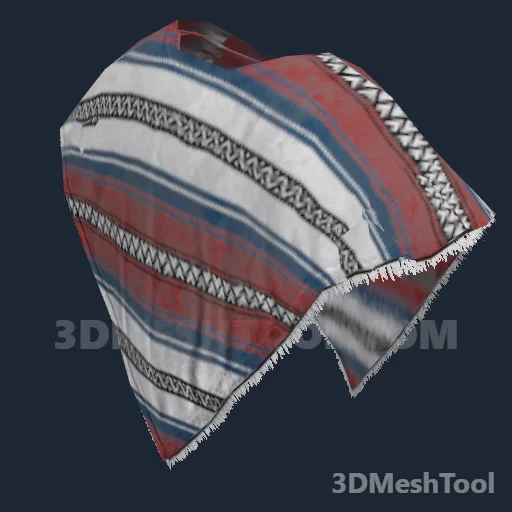 CLOTHING_ITEM_M_PONCHO_008 - hash 0x73141D7C / 1930698108: foto no RedM (RDR2)