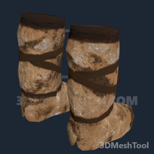 CLOTHING_ITEM_M_SPATS_006 - hash 0x390E44AB / 957236395: foto no RedM (RDR2)