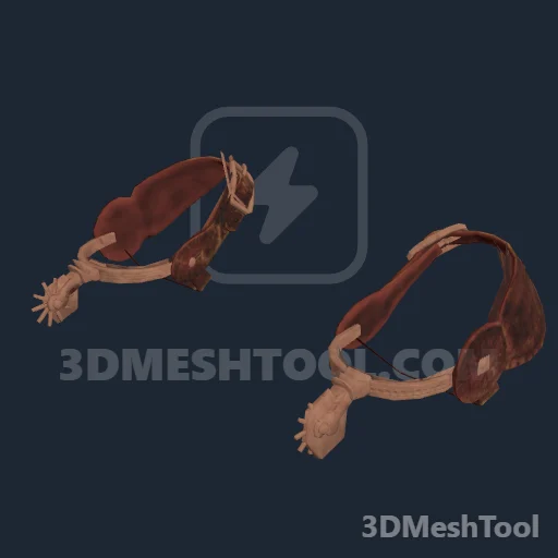 CLOTHING_ITEM_M_SPURS_001: foto do modelo no RedM (RDR2)