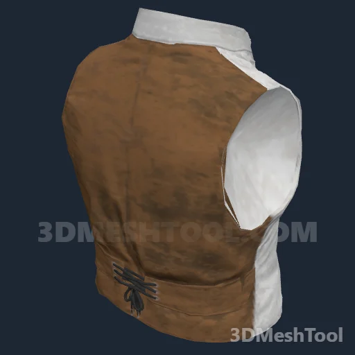 CLOTHING_ITEM_M_VEST_205: foto do modelo no RedM (RDR2)